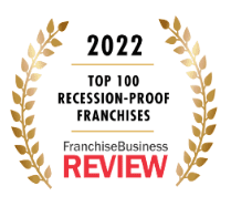 2022 Franchise Business Review Top 100 Recession-Proof Franchises award