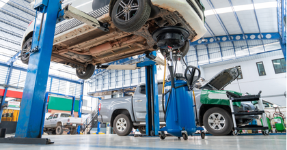Service Bay & Lift Area Cleaning