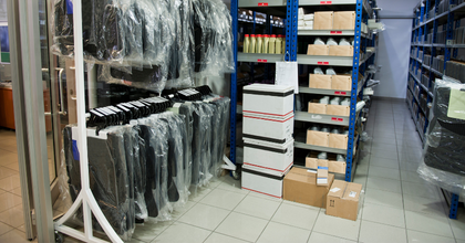 Parts & Storage Room Cleaning