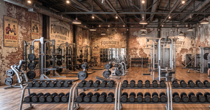 Weight Room & Free Weight Cleaning