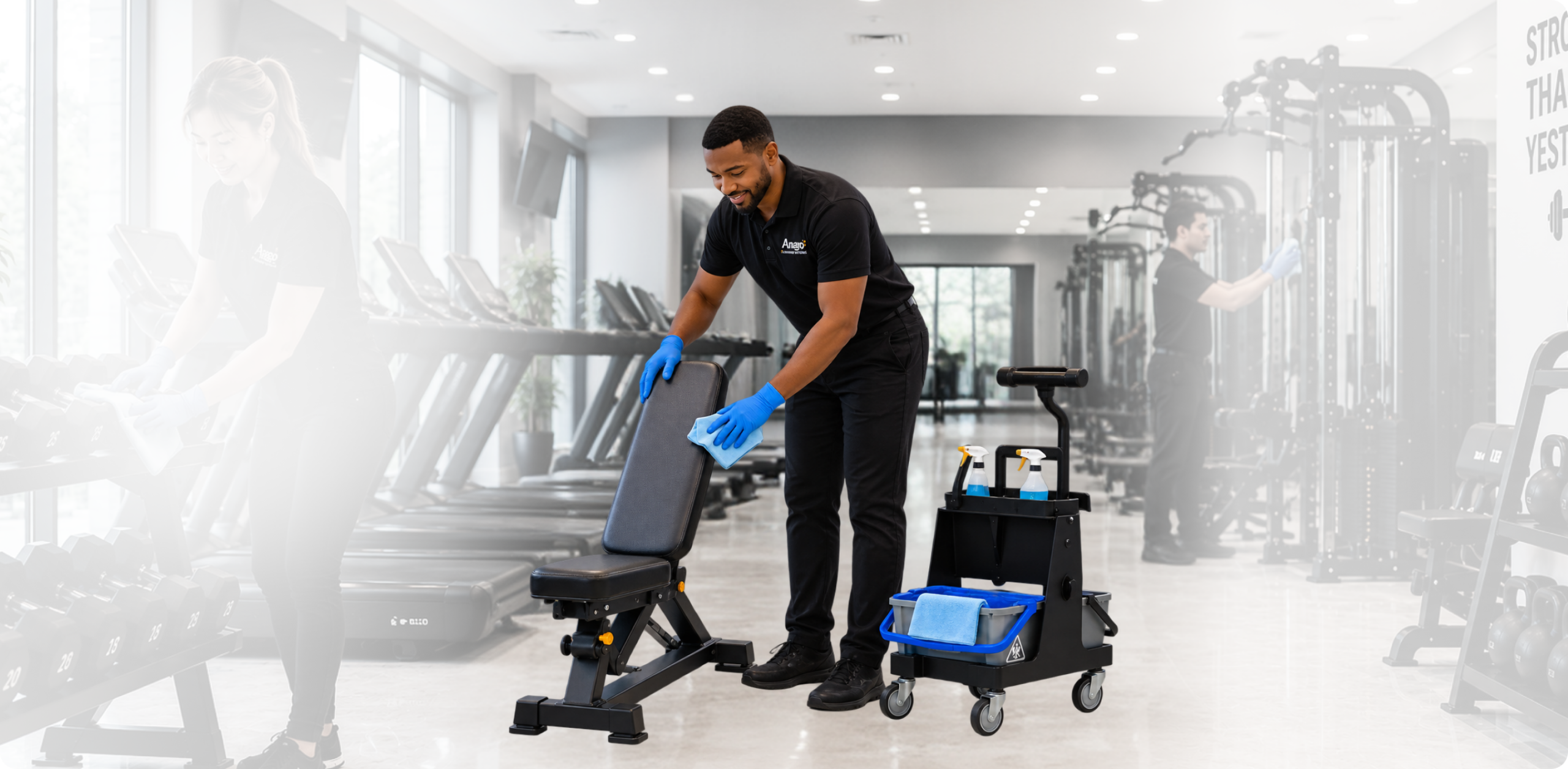 Gym & Fitness Center Commercial Cleaning Services – Anago Cleaning Systems